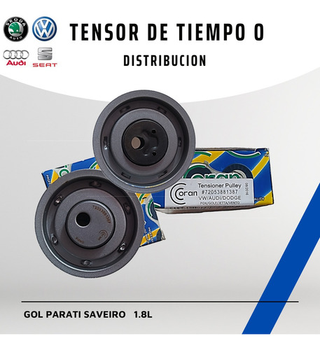 Tensor De Tiempo Volkswagen Gol Parati Saveiro