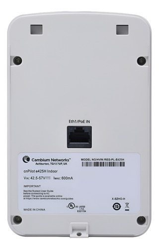 Access Point Wifi Cnpilot E425h Indoor Wave 2 Pl-e425h00a-rw