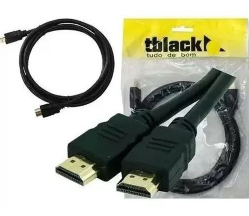 Cabo Hdmi 1.4 2m Tblack