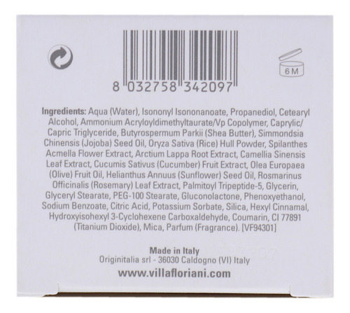 Crema De Ojos Advanced Lifting De Villa Floriani Para Mujer,