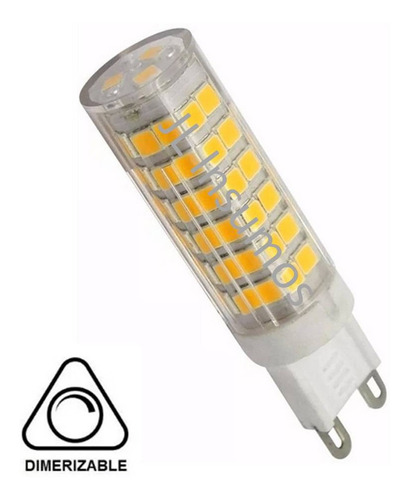 Lampara Led G9 6w 220v Dimerizable Luz Calida