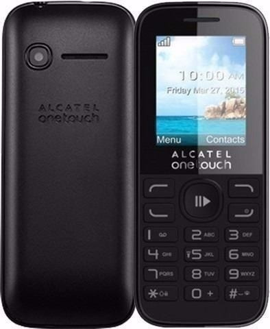 Celular Câmera Radio Fm 2 Chip Preto Alcatel 1052d Bluetooth