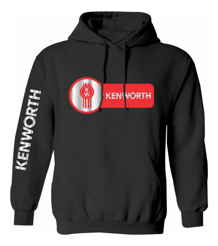 Sudadera Mod Kenworth Logo Emblema Estampado Reflejante