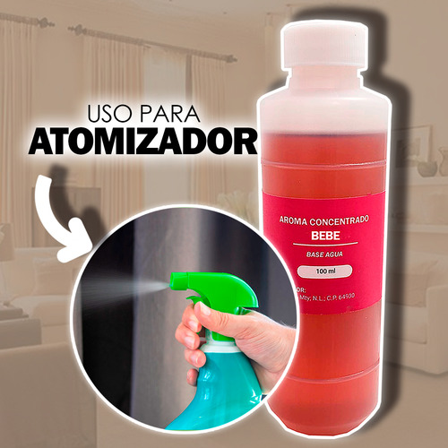 Esencia Aroma Ambiental Concentrado Bebe Base Agua - 200ml