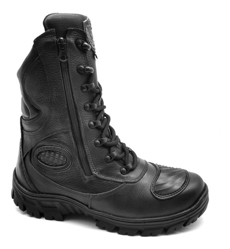 Bota Bmbrasil  Swat 5180 Militar Resistente A Água 2 Ziper