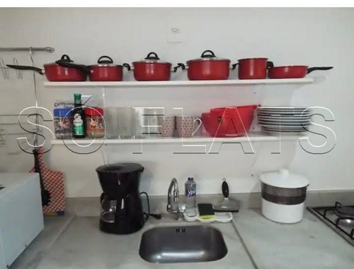 Imagem 5 de 15 de Flat La Residence Paulista, A 2 Quadras Da Av. Paulista E Do Metrô Consolação - Sf34829