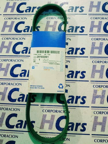 Correa Alternador Spark 100% Original 