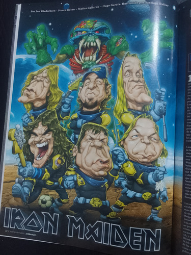 Jedbanger-revista- Iron Maiden-argentina-#43 (Usado)