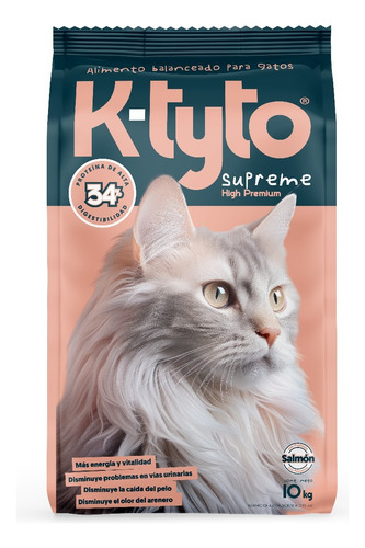 Ktyto Croquetas Para Gato Con Proteína De Salmón - 10kg