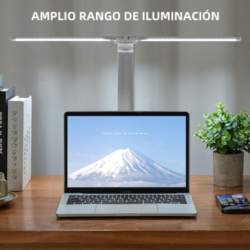Lámpara De Escritorio Led Luz Con Protección Ocular 5 Brillo