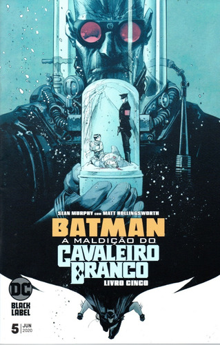 Batman A Maldição Do Cavaleiro Branco - Livro Nº 05 - Em Português - Editora Panini - Bonellihq 5 Cx86 S20