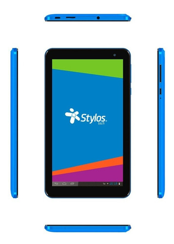 Tablet Stylos Taris Quad Core 16gb 1gb Ram 7 Azul Stta116a