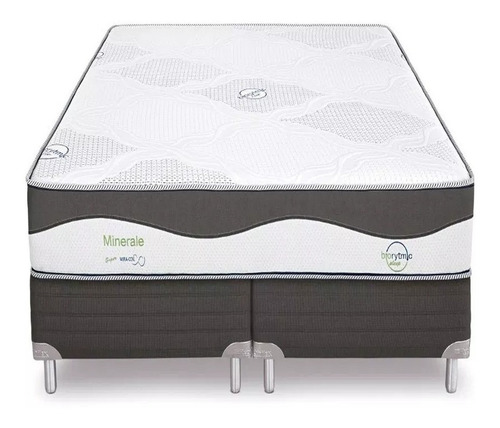 Imagem 1 de 6 de Cama Box Reconflex Mineralle Tradicional 72x188x138)