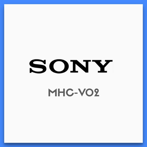 Sony MHC-V02 - Negro - 120V/240V - 80 W
