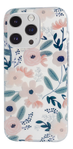 Case Para iPhone Flores Pasteles - Funda Protectora