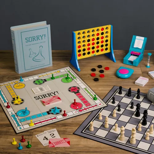 Ws Game Company Colección De 15 Juegos De Mesa Para Estant.