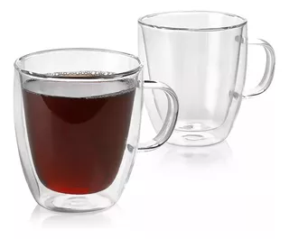 Tazas Para Capuchino O Expresso X 1 Pieza Doble Pared Oferta