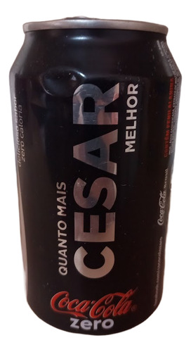 Lata De Coca-cola Temática Vazia - Cesar César