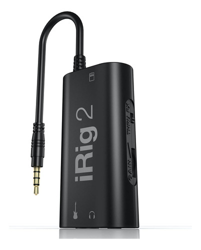 Interfaz De Audio De Guitarra Portátil Irig 2, Adaptad...