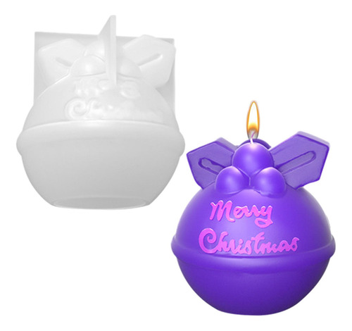 Moldes De Silicona Navideños 3d Para Hacer Velas Molde De Si