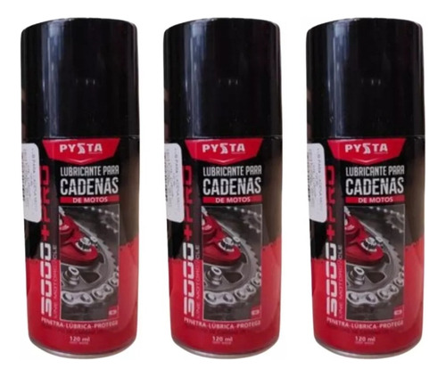 Lubricante De Cadena Moto Bicicleta Promo