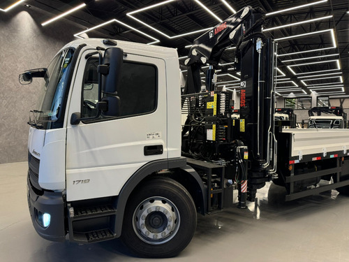 Caminhão Mb Atego 1719 4x2 2025 Guindauto Munck Argos 20t