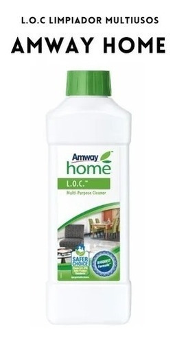 Amway LOC limpiador multiusos biodegradable 1L