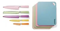 Comprar Set De Cuchillos Y Tablas Para Cortar Profesional Chef 14pzs
