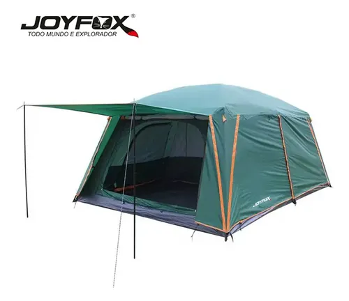 Barraca Iglu 8 Pessoas Impermeável 4000mm Joyfox Verde Escuro 380...