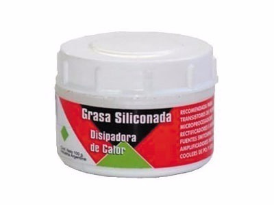 Grasa Siliconada Disipadora De Calor Pote 100gr Delta Cooler