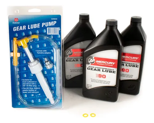 Kit Service Aceite De Pata Mercury Mercruiser Bomba Manual