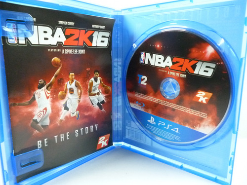 Nba 2k16 Original Mídia Física Playstation 4 Japan Ps4 (Usado)