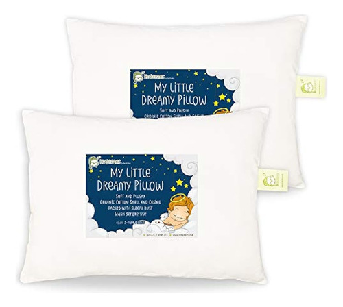 Almohada Blanca Para Dormir Para Niños Pequeños - Paquete De