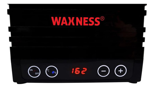 Waxness Calentador De Cera W-cube Negro Digital 16 Onzas / 1