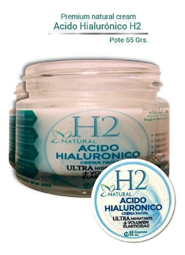 2 Cremas H2 Acido Hialurinico Al 3%