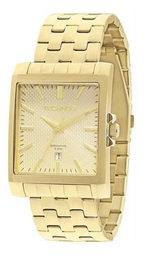 Relógio Technos Masculino Executive 2115koz/4x Dourado Off