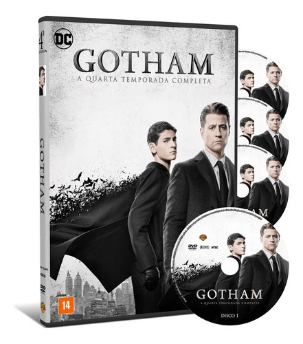 Dvd Gotham - 4 Temporada - 5 Discos