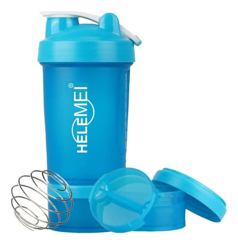 Vaso Shaker Mezclador Bote Proteína Gym 650 Ml Fitness Agua