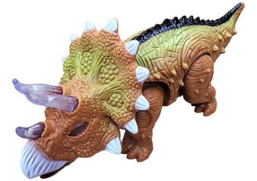 Dino Triceratops Con Movimiento Luz Y Sonido ELG 53304