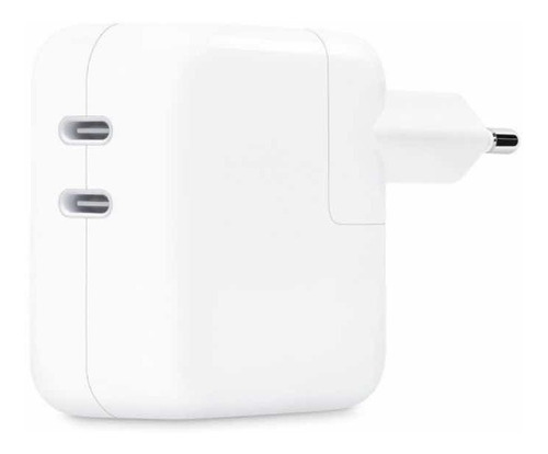 Fonte Carregador 35w Duplo Usb-c Para iPhone 15 14 13 12 Max