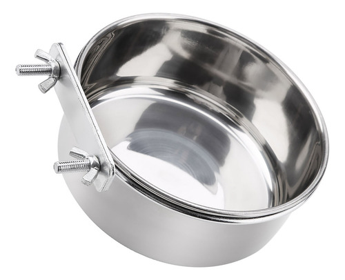 Comedero De Acero Inoxidable Para Comida Y Agua Para Pájaros