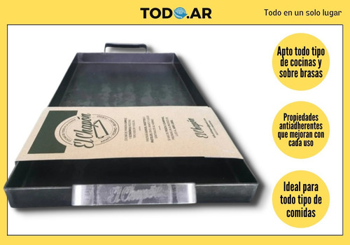 Imagen 2 de 6 de Plancha Bifera Para Cocinar Tus Mejores Recetas Super Fàcil