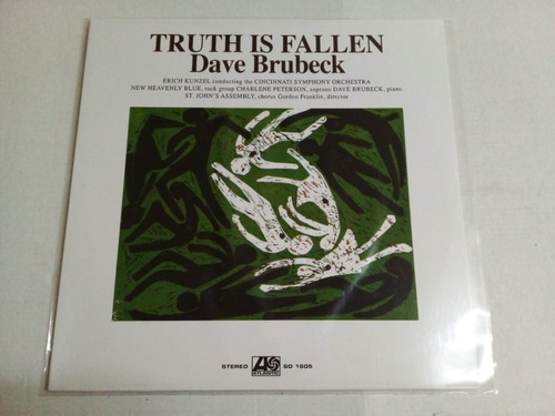 Truth Is Fallen - Dave Brubeck - Atlantic 2022 - Vinilo