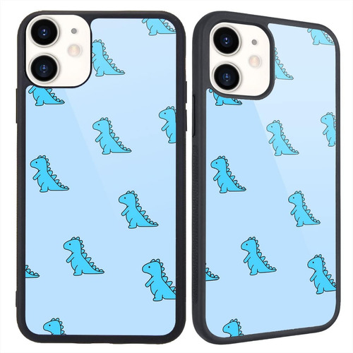 Funda Maycari Para iPhone 11- Dinosaurio Azul