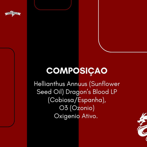 Kit Óleos Ozonizados Seiva Sangue De Dragão 30ml E Roll-on Fragrância Suave - Ozônio