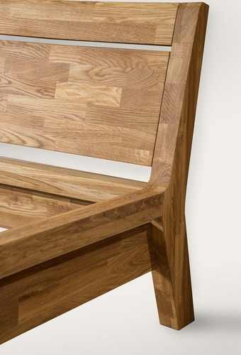 Imagen 5 de 5 de Cama Doble De Madera Maciza 100% Roble Ref: Maciza44