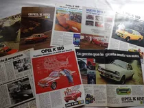 Comprar Lote Opel K180  Publicidades Rally General Motors Catalogo