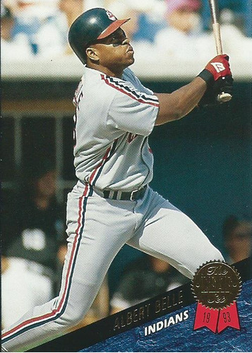 Barajita Albert Belle Leaf 1993 #18 Indios