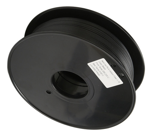 Filamento Fosco Pla, Fibra De Carbono, Rolo De 1,75 Mm, Tama