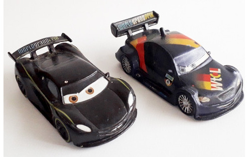 Autito Disney Pixar Cars Maqueta Goma - 7,5 X 4 Cm C/u - C 